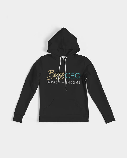 Boss CEO Impact+Income Black Silky Hoodie