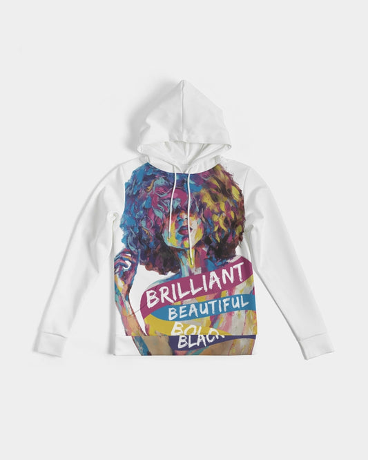 Wrapped in Brilliance Silky White Hoodie