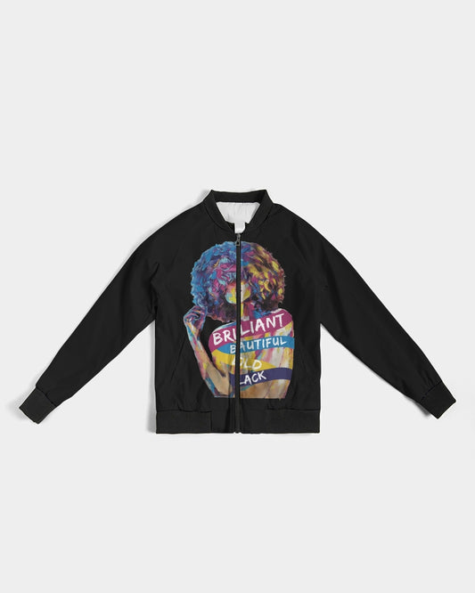 Wrapped in Brilliance Bomber Jacket