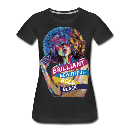 Wrapped in Brilliance Tee - black