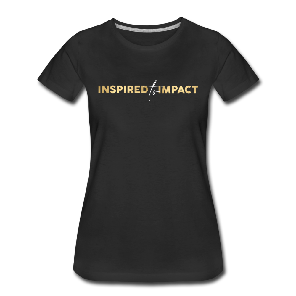 Inspired to Impact Cotten Tee - black